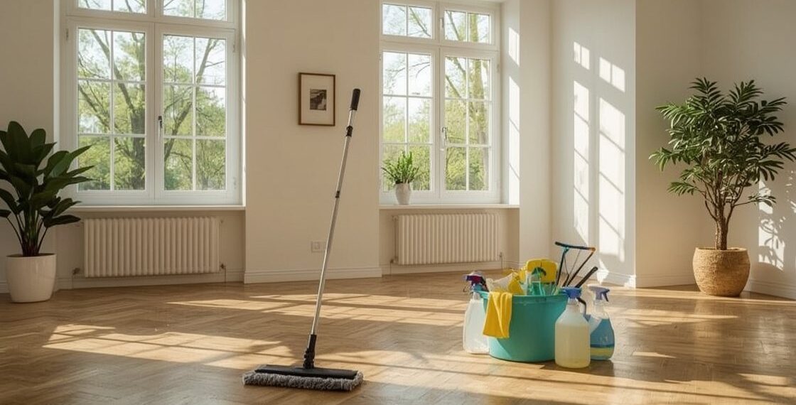 Frühjahrsputz Mietwohnung: Profi oder Eigenleistung?